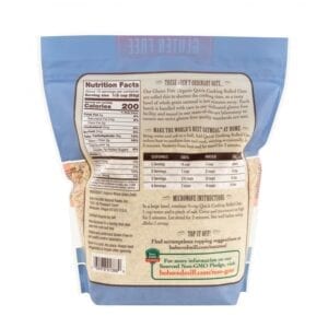 Bobs Red Mill- Quick Cooking Rolled Oats (Gluten Free ...