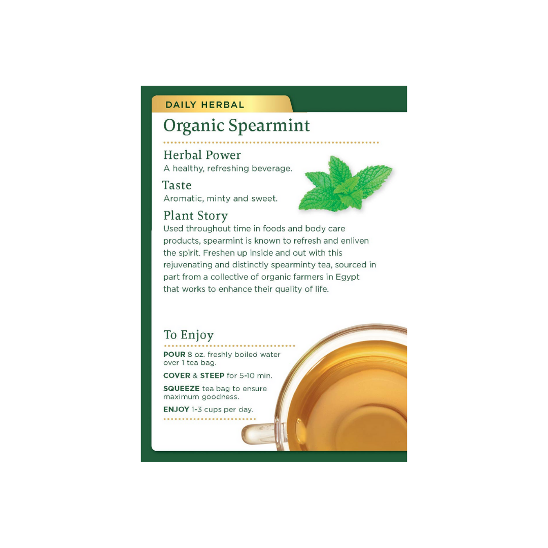 Order Tea Spearmint Traditional Medicinals