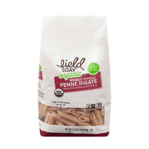 Field Day Penne Rigate Organic Whole Wheat, 16 oz