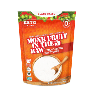Monk Fruit In The Raw Natural Zero Calorie Sweetener, 16 oz