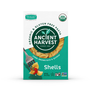 Organic Gluten Free Shells Pasta, 8 oz