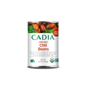 Cadia Organic Chili Beans, 15 oz