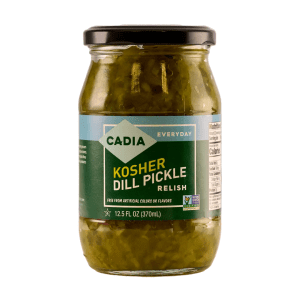 Cadia Pickle Relish Dill, 12.5 oz